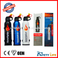 Mini 500g On-board Car Dry Powder Fire Extinguisher with five colors choices